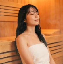 女性サウナ室の様子